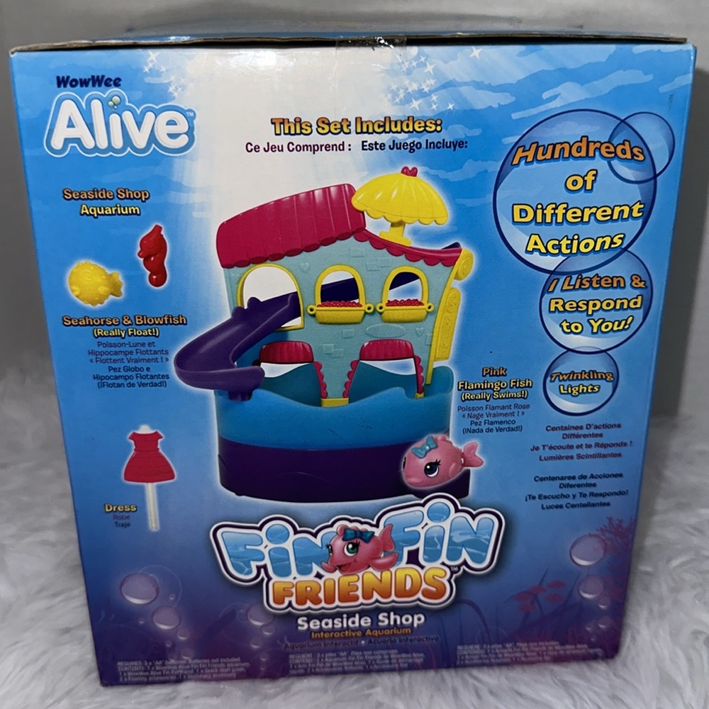 New Fin Fin Friends interactive Aquarium Seaside Shop - Picture 8 of 16